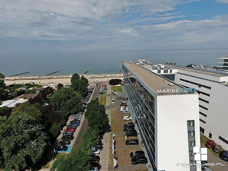 Apartamentyprzymorzu Marine***** Apartament Dwupoziomowy Z Widokiem Na Morze Kolobrzeg Exterior photo