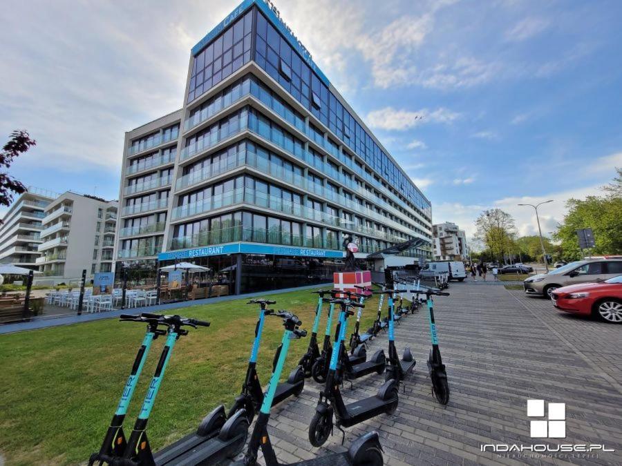 Apartamentyprzymorzu Marine***** Apartament Dwupoziomowy Z Widokiem Na Morze Kolobrzeg Exterior photo