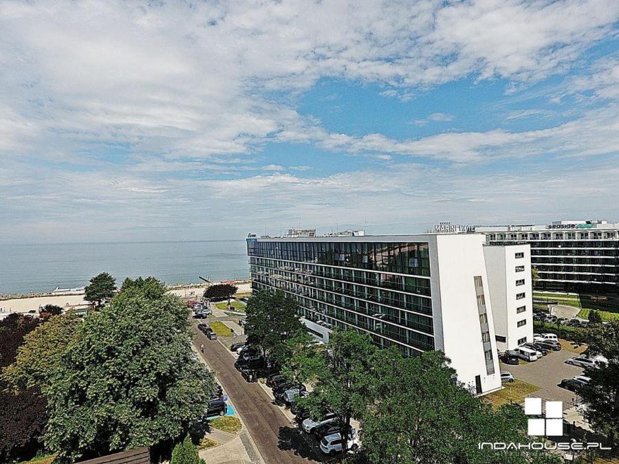 Apartamentyprzymorzu Marine***** Apartament Dwupoziomowy Z Widokiem Na Morze Kolobrzeg Exterior photo