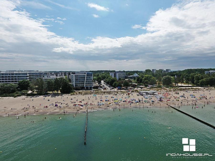Apartamentyprzymorzu Marine***** Apartament Dwupoziomowy Z Widokiem Na Morze Kolobrzeg Exterior photo
