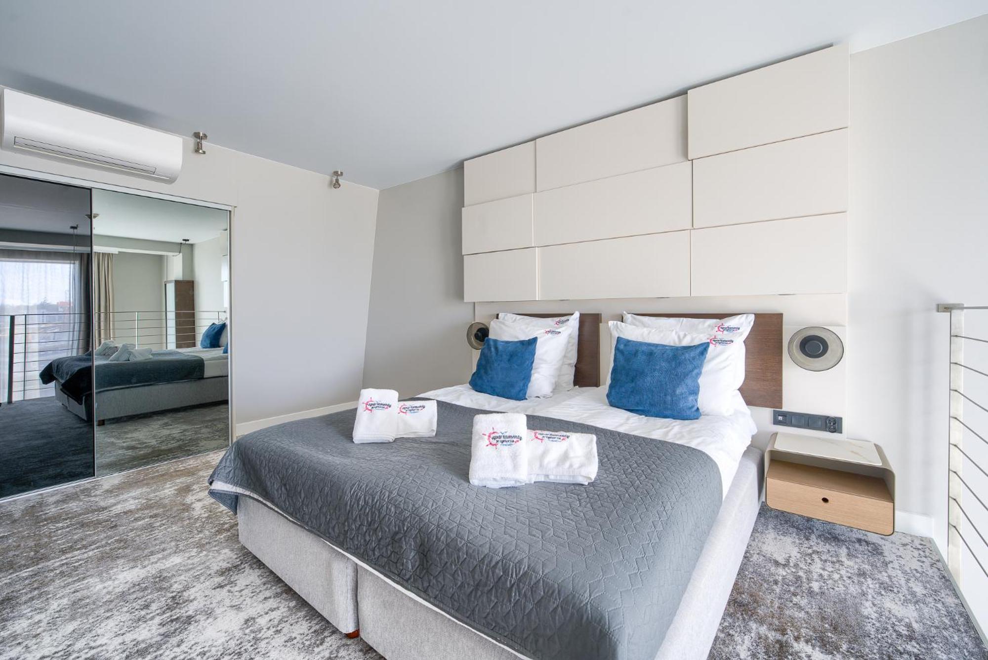 Apartamentyprzymorzu Marine***** Apartament Dwupoziomowy Z Widokiem Na Morze Kolobrzeg Exterior photo