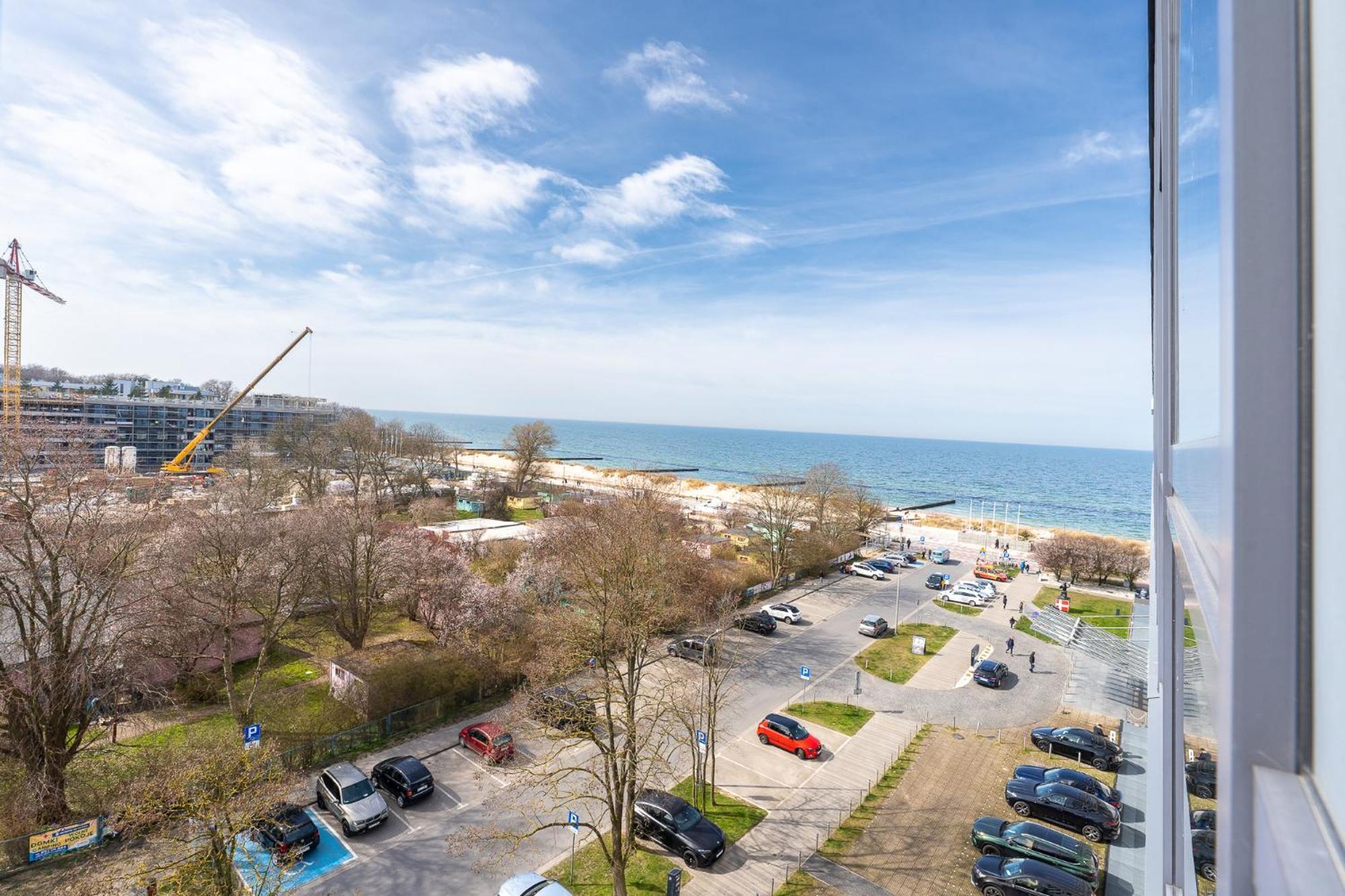 Apartamentyprzymorzu Marine***** Apartament Dwupoziomowy Z Widokiem Na Morze Kolobrzeg Exterior photo